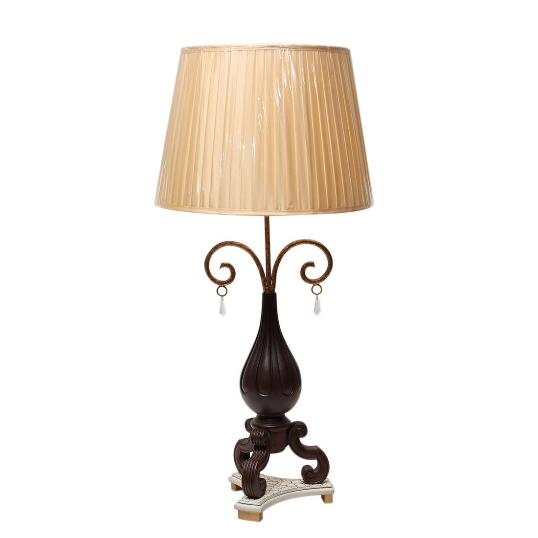 Parisian Lamp - Teak wood and Metal