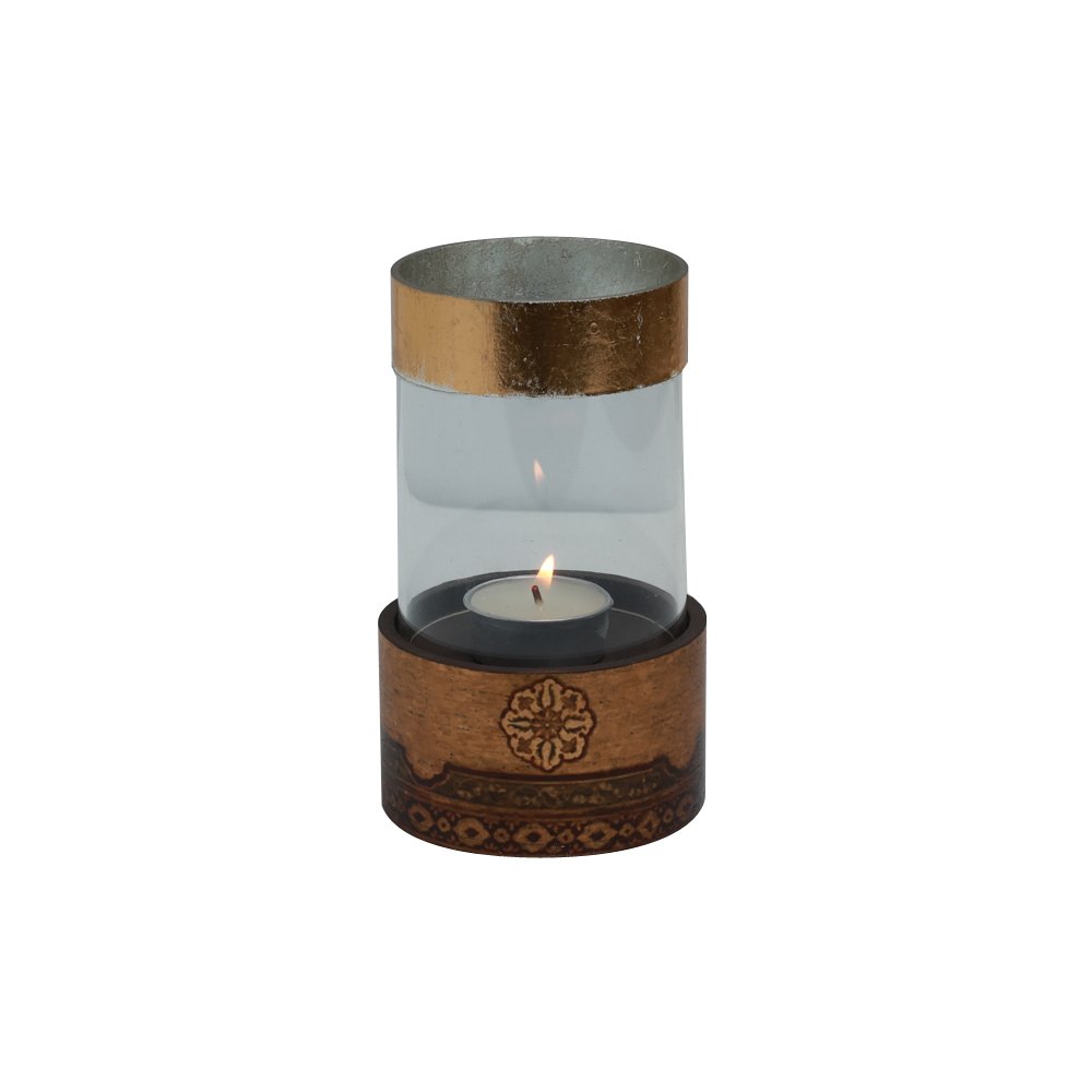 Chinar Shamma - Small in Wood and Glass