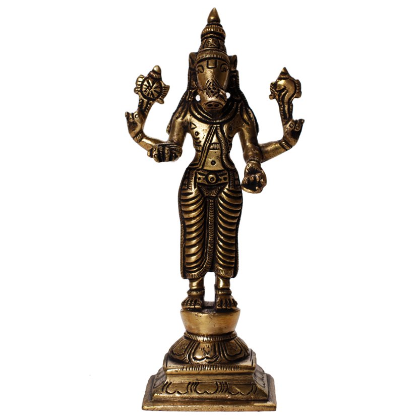 Vishnu Dashavatar Idol - Brass