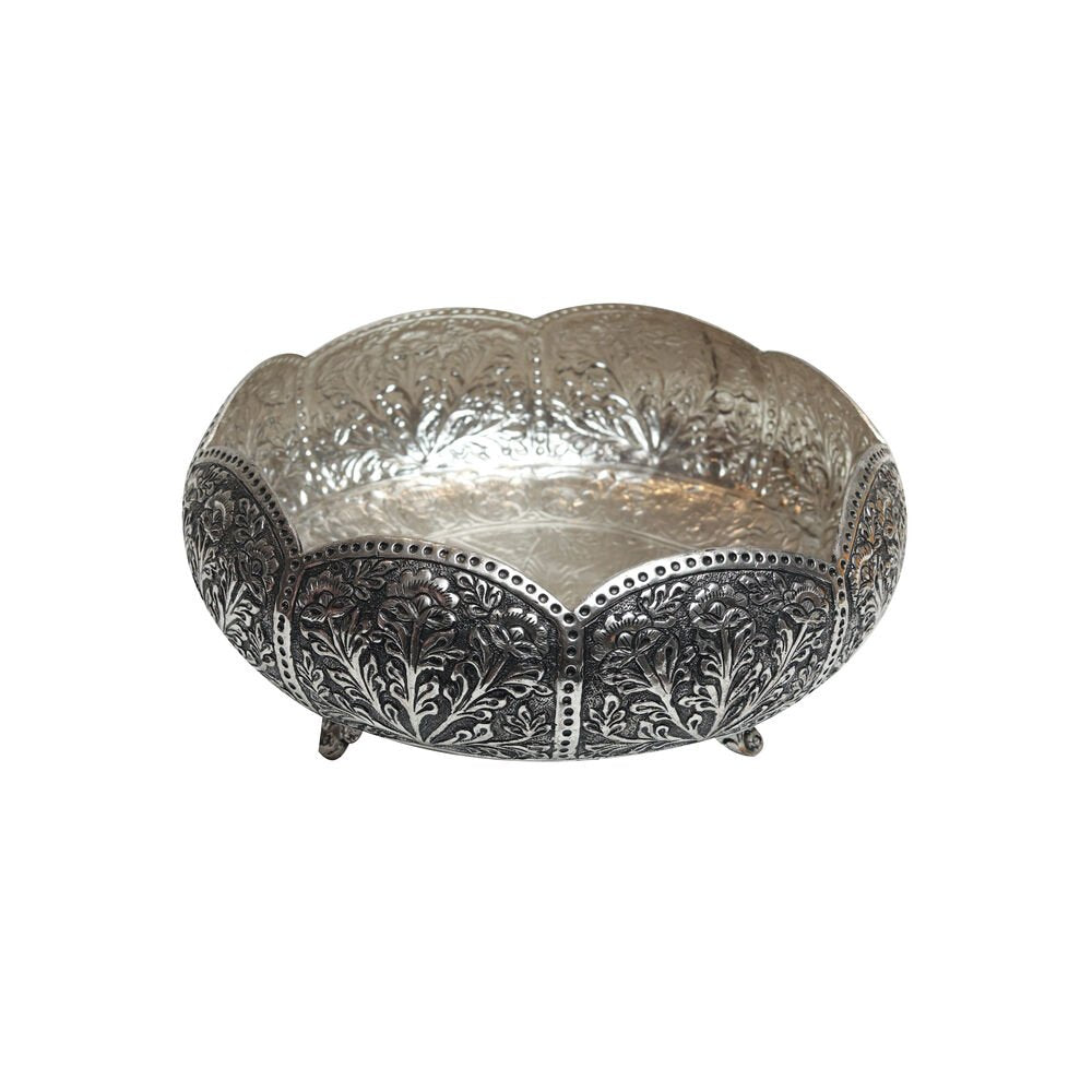 Filigree Silver plated Bowl