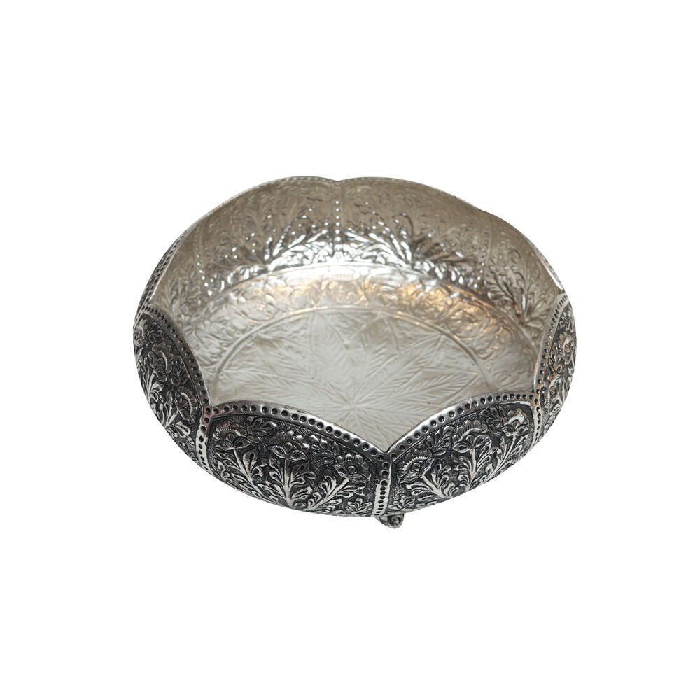 Filigree Silver plated Bowl