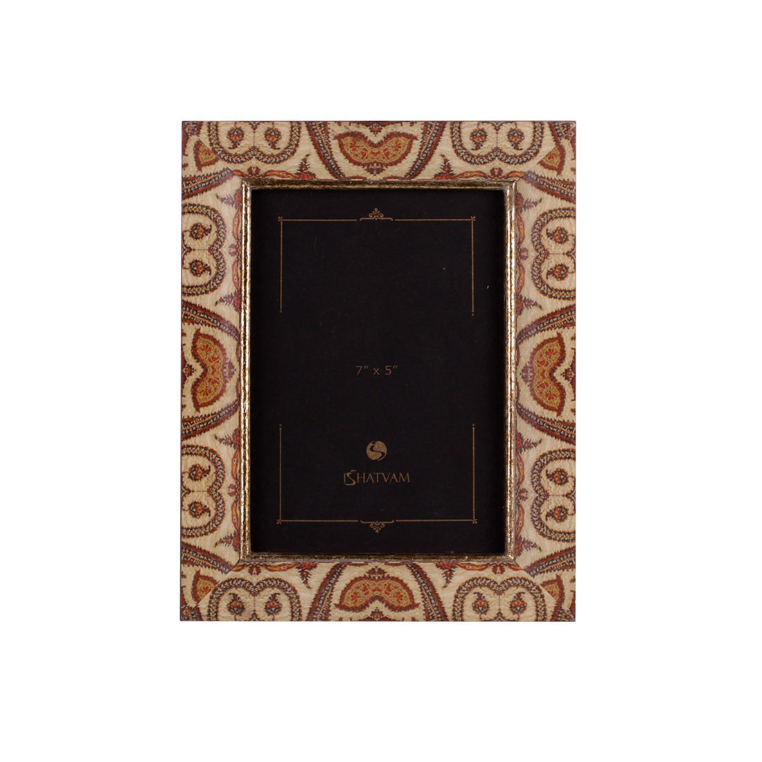 Jamawar Photo Frame – Small in Wood