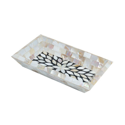 MOP floral Platter