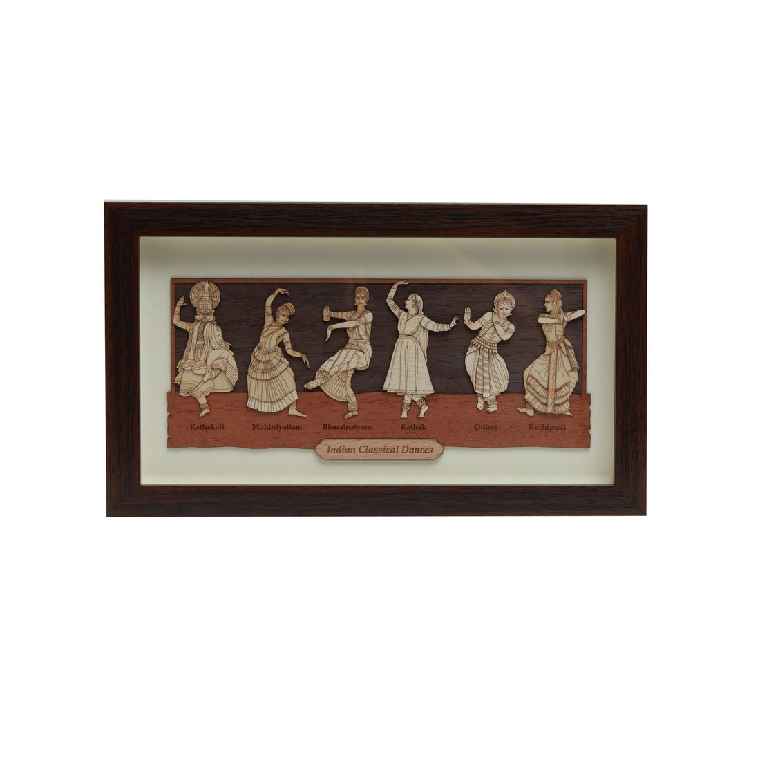 Dance of India Wood Art