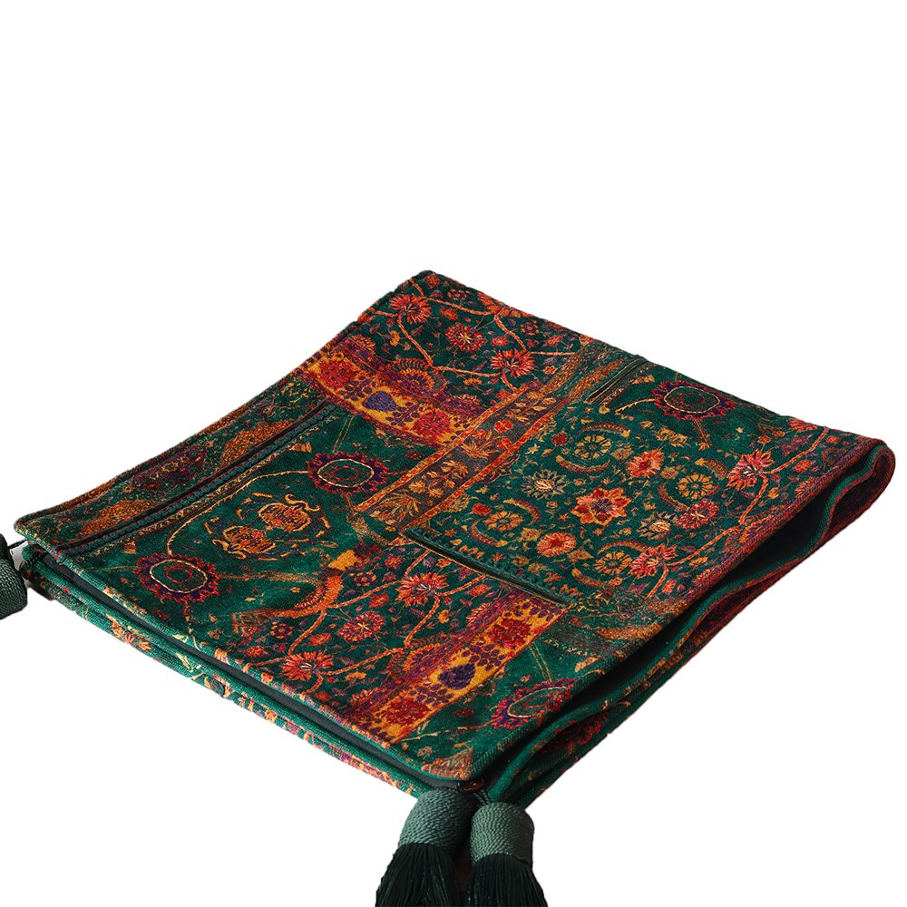 15″ x 72″  Patch Work Runner – Green