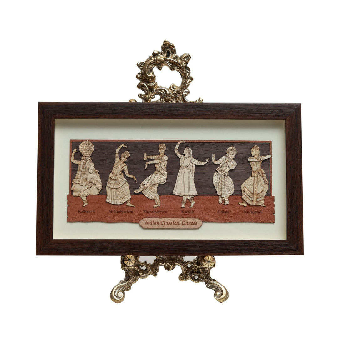 Dance of India Wood Art