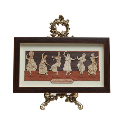 Dance of India Wood Art