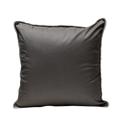 Antique Door Cushion cover - Grey in Silk Blend  20&
