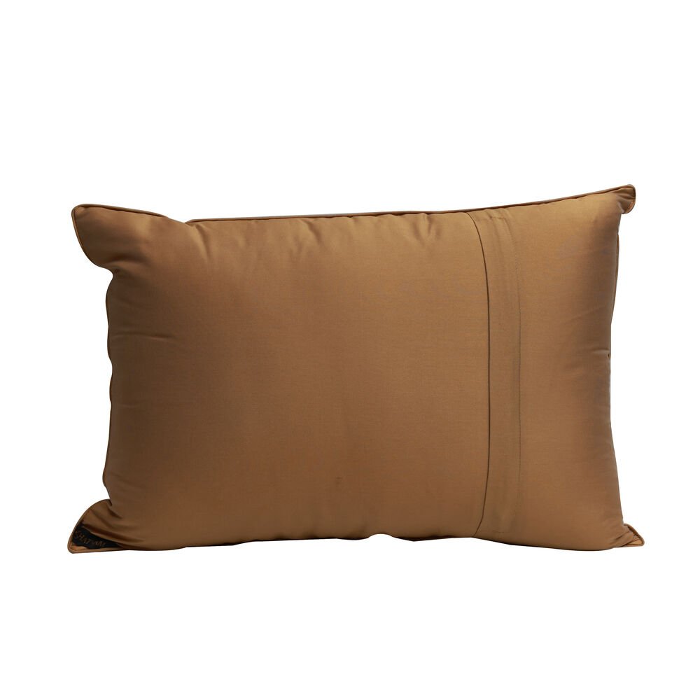 GulPosh Cushion Cover - Ivory in Silk Blend 14″ X 20″