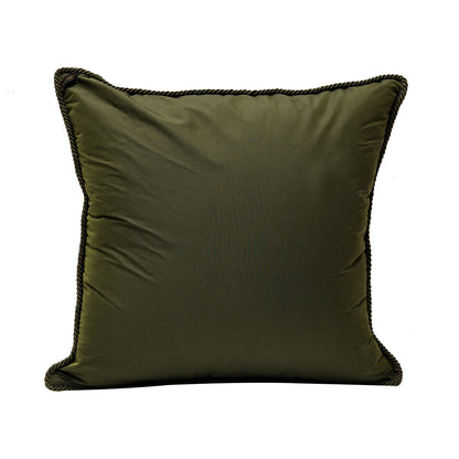 Antique Door Cushion cover - Silver Blue in Silk Blend  20&