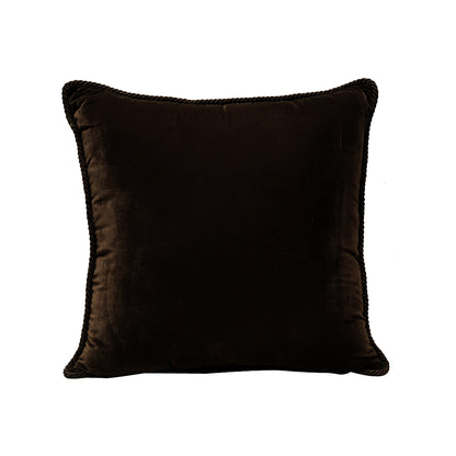 Raas Dual Cushion Cover - Beige Gold Green in Velevt and Silk Blend  - 20x20