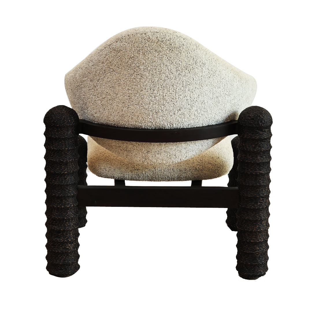 Wave Crest Chair - Teak Wood