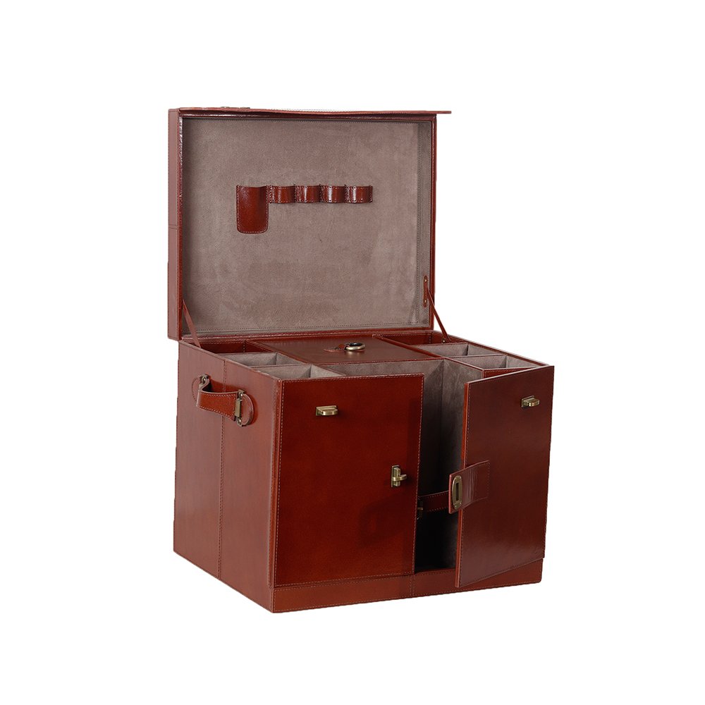 Leather Bar Box