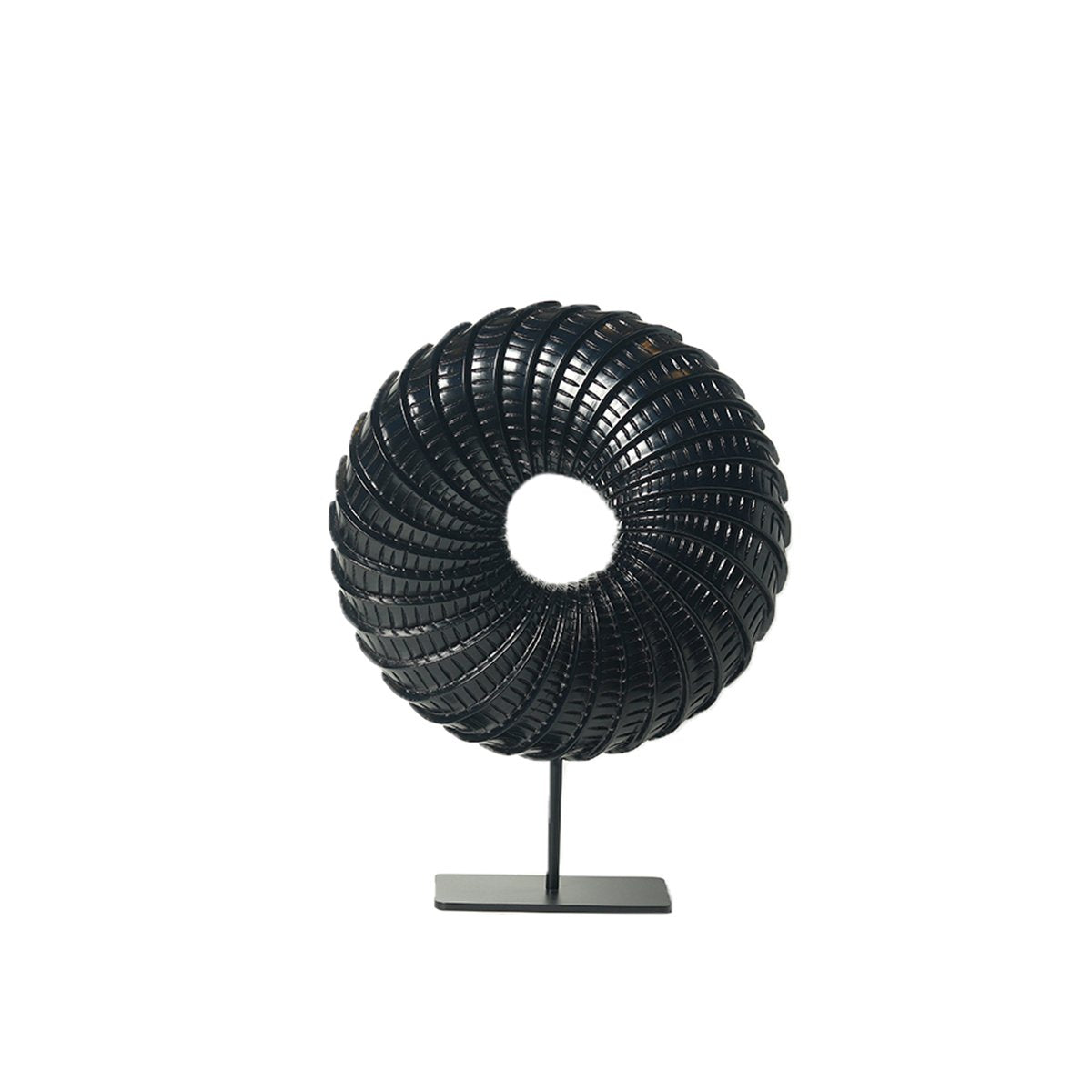 Spiral - Stand Alone decorative in Teak Wood