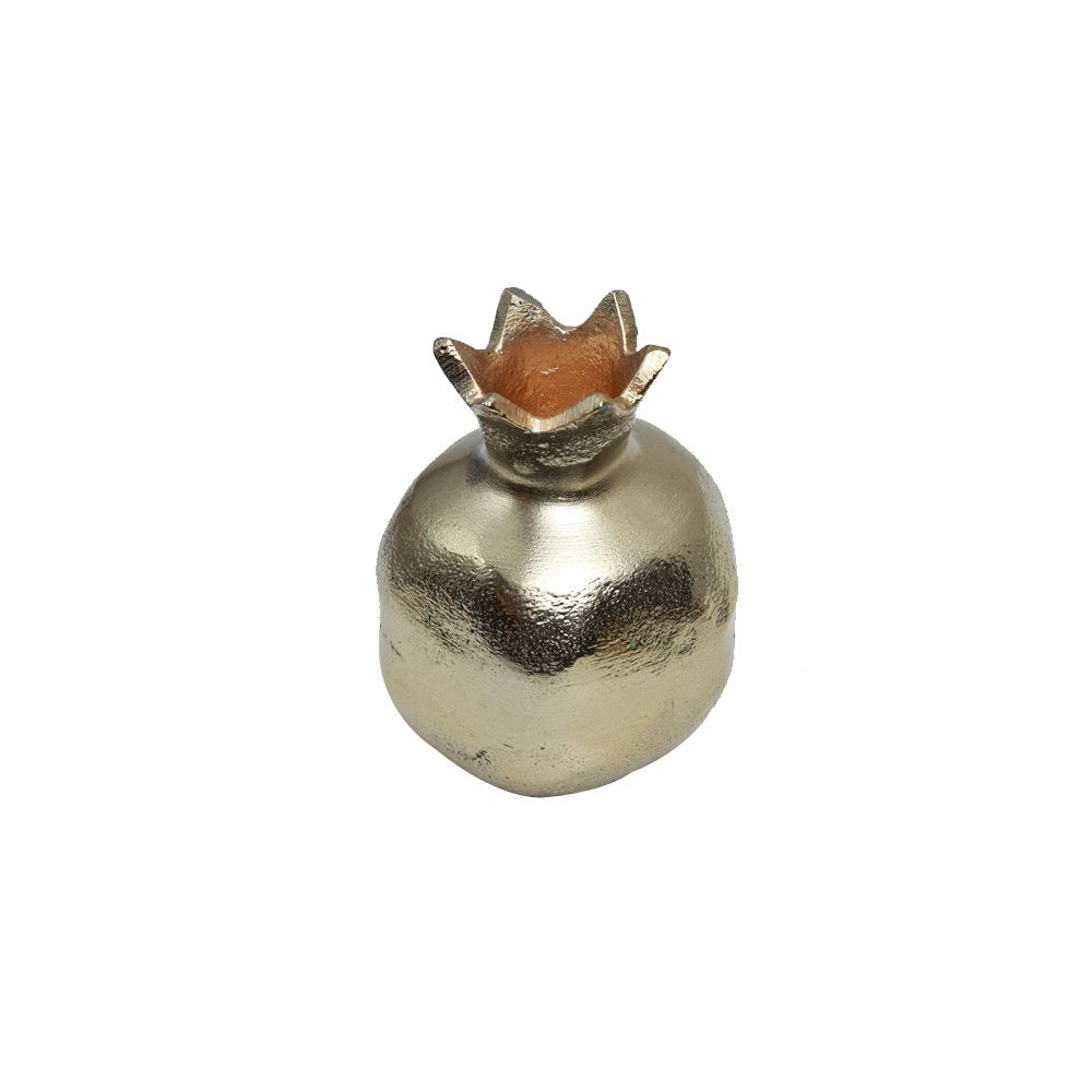 Pomegranate Candle Stand Gold - Size Medium