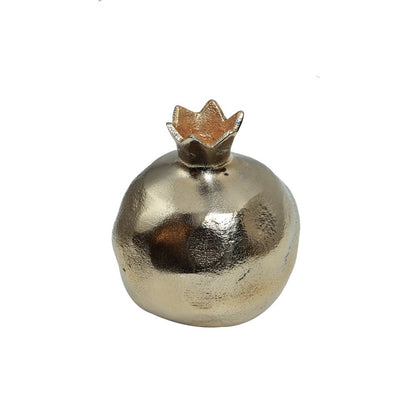 Pomegranate Candle Stand Gold - Size Large