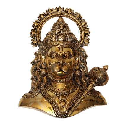 Hanuman for Wall Idol  - Brass