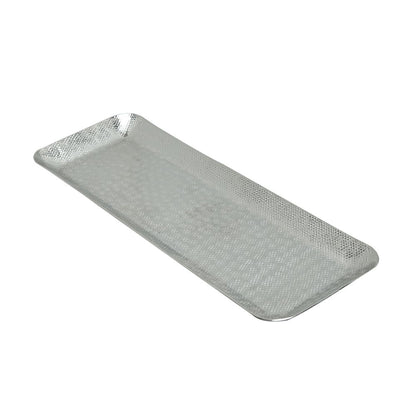 Silver Blossom Tray Set of 3