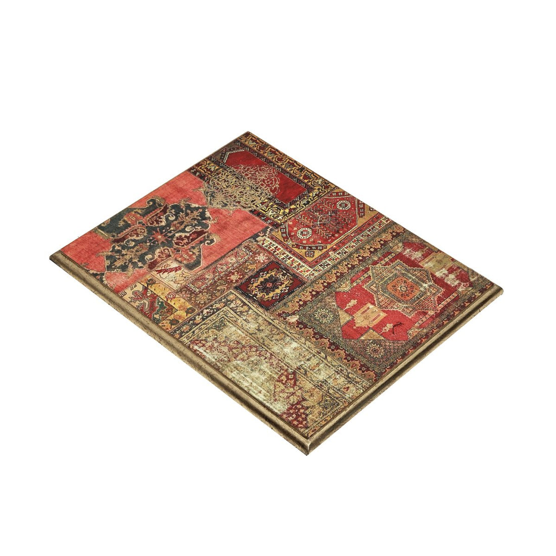 Serapi Collage Trivets - Set of Two in Wood