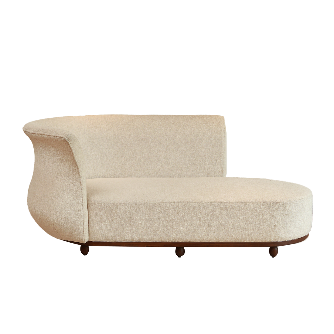 Onda Chaise / Sofa - Teak Wood