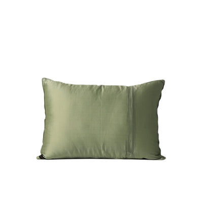 Vanya Dori Cushion Cover - Green in Silk Blend 14&
