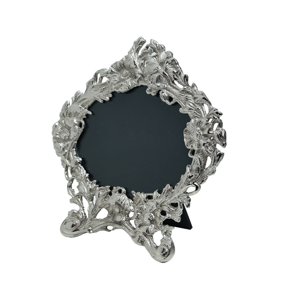 Vintage Pierced Frame -  Silver in Metal 6&quot; X 4&quot;
