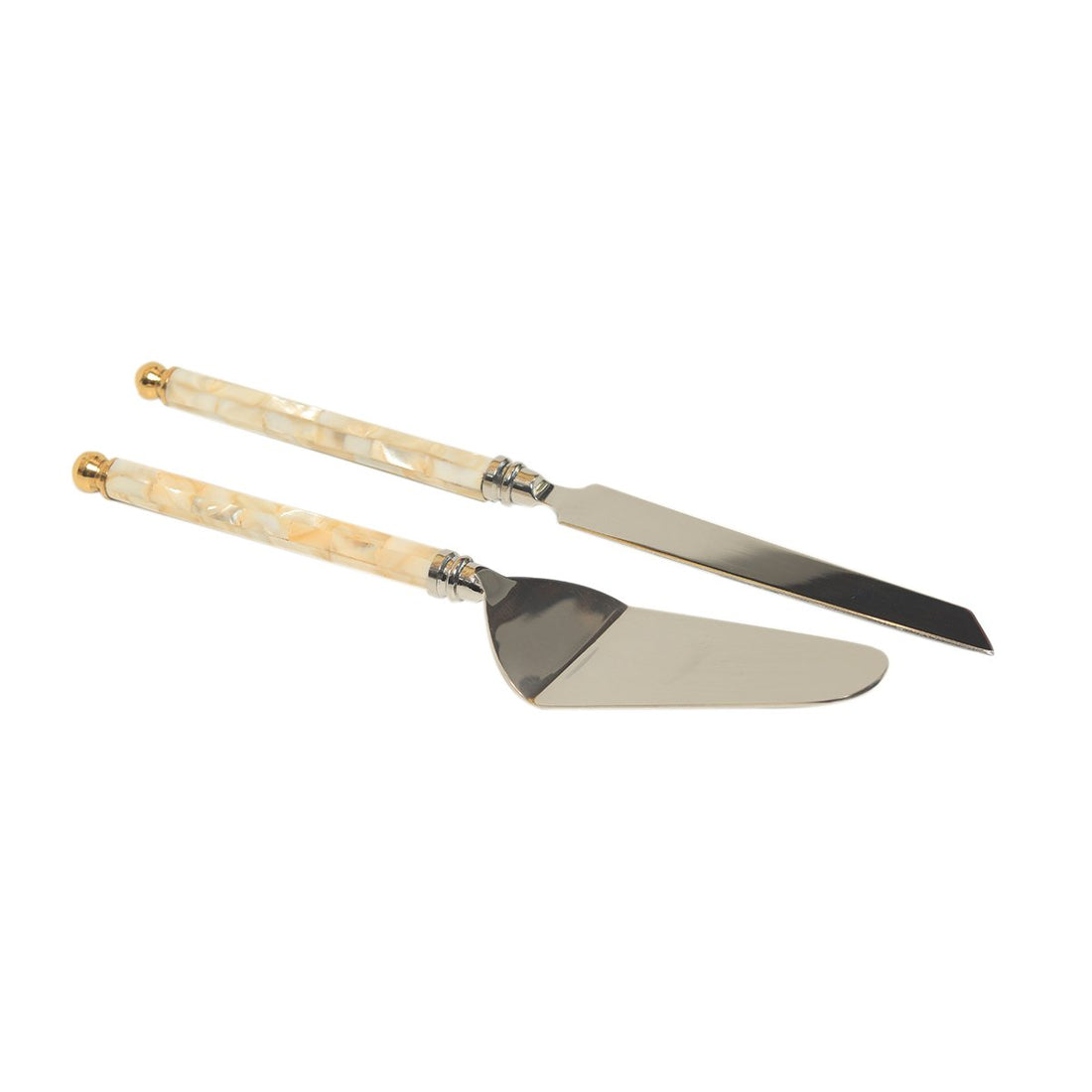Pearl Cake Cutlery Set - 2 pcs
