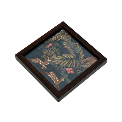 Odyssey Vanya Deer Coaster in Blue