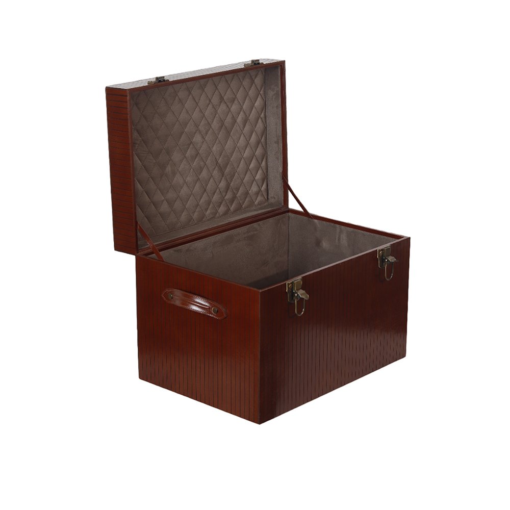 Leather Trunk - Large