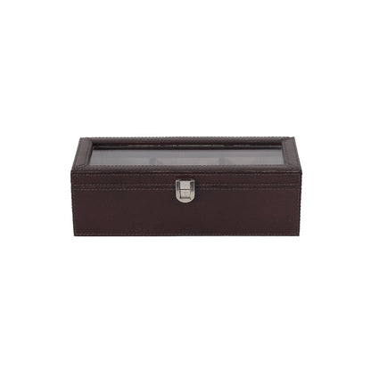 Leather Watch Case For Three