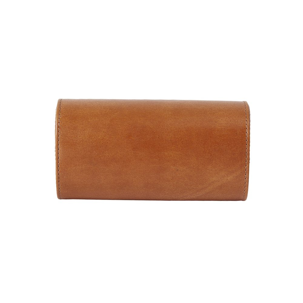 Leather Round Watch Case