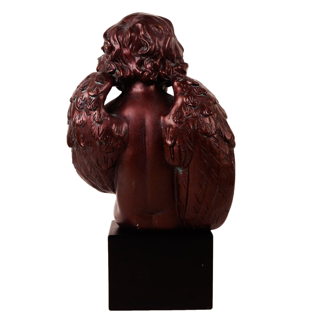 Bronze Seated Cherub