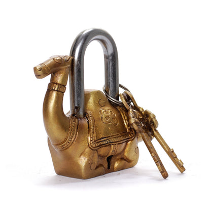 Camel Lock - Brass