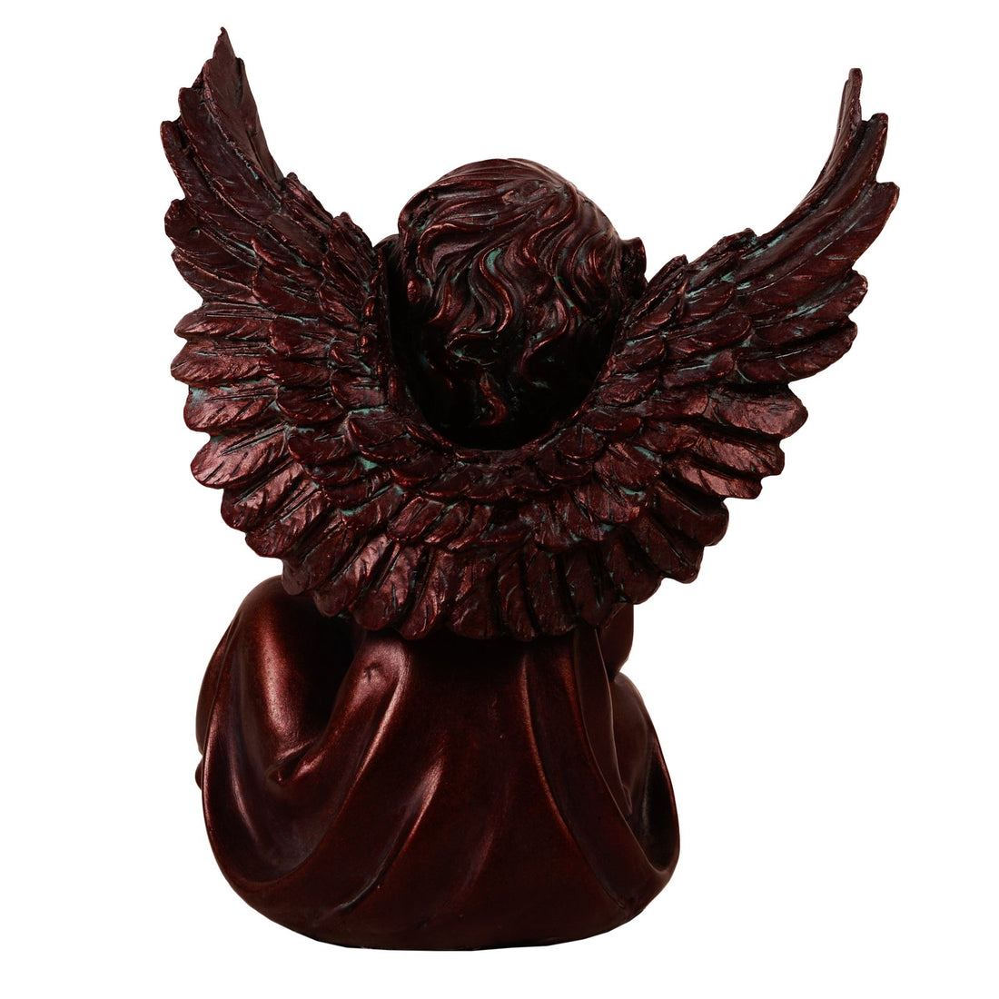 Bronze Garden Angel Seated