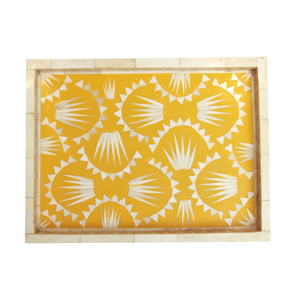 Sunshine Tray - Yellow in Inlay