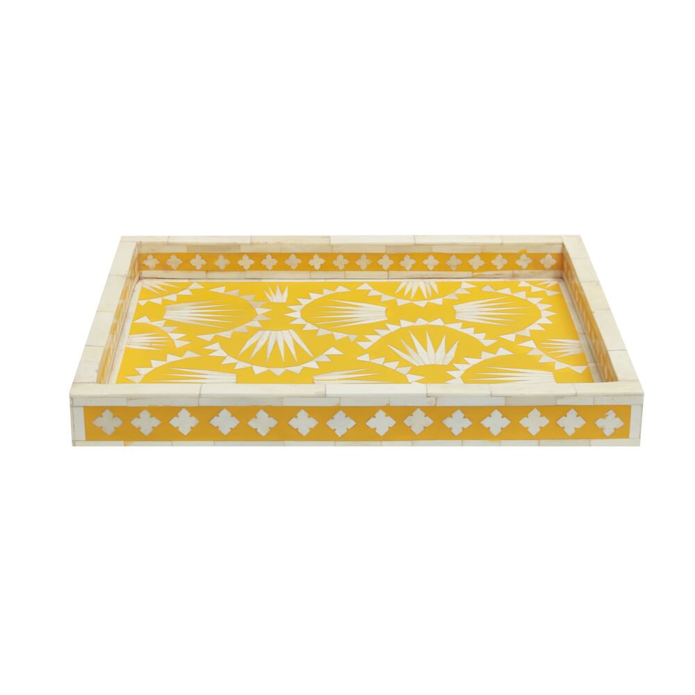 Sunshine Tray -  Yellow in Inlay