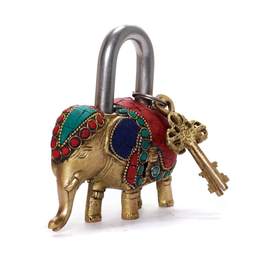 Firoza Elephant Lock