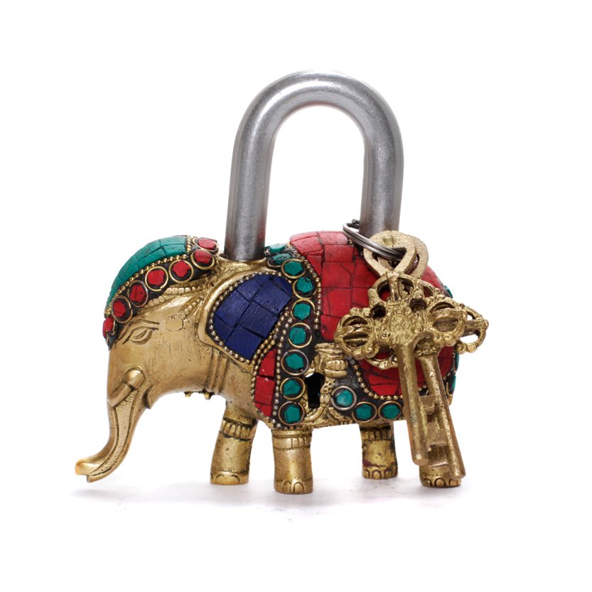 Firoza Elephant Lock