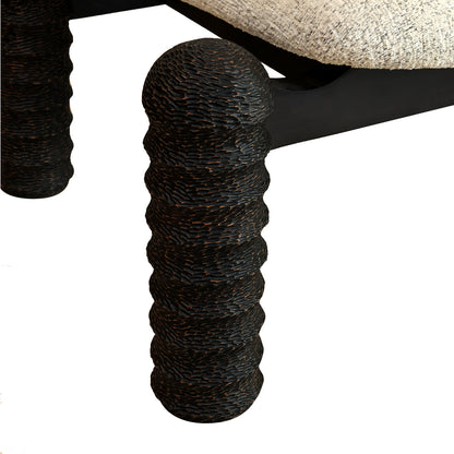 Wave Crest Chair - Teak Wood