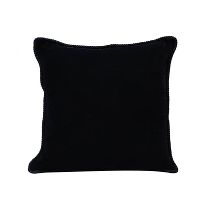 Raas Dual Cushion Cover - Blue in Velevt and Silk Blend  - 20x20