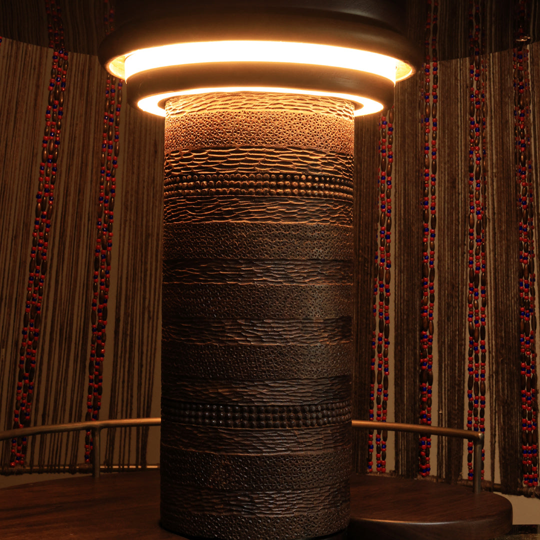 Bondara Lamp Bar  - Teak Wood
