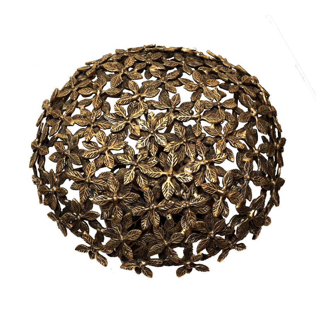 Tree Of Life Round - Brass