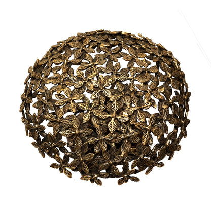 Tree Of Life Round - Brass