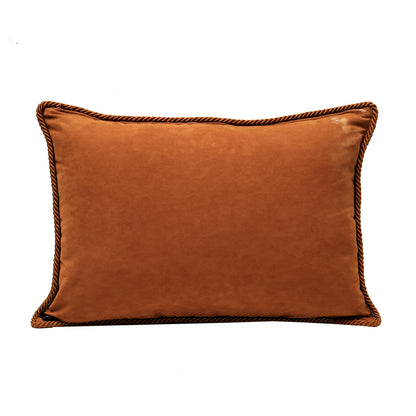 Noor Cushion Cover - Caramel Amber in Shenil - 14x20