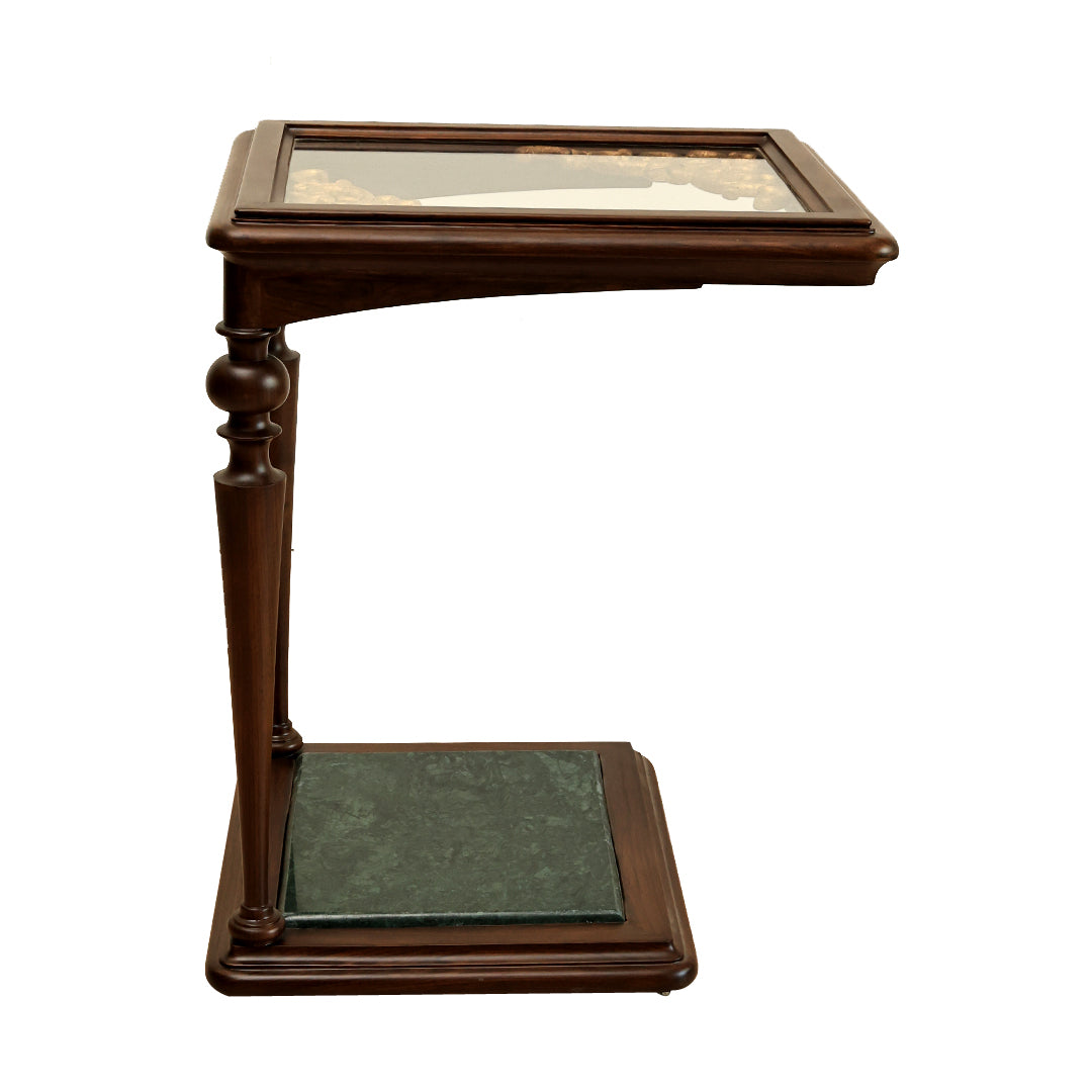 Naaz C  Table - Teak Wood