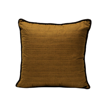 Raas Dual Cushion Cover - Beige Gold Green in Velevt and Silk Blend  - 20x20