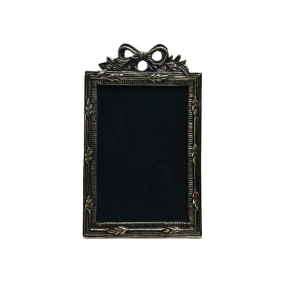 Bow Embellished Frame Gold  6&quot; X 9&quot;