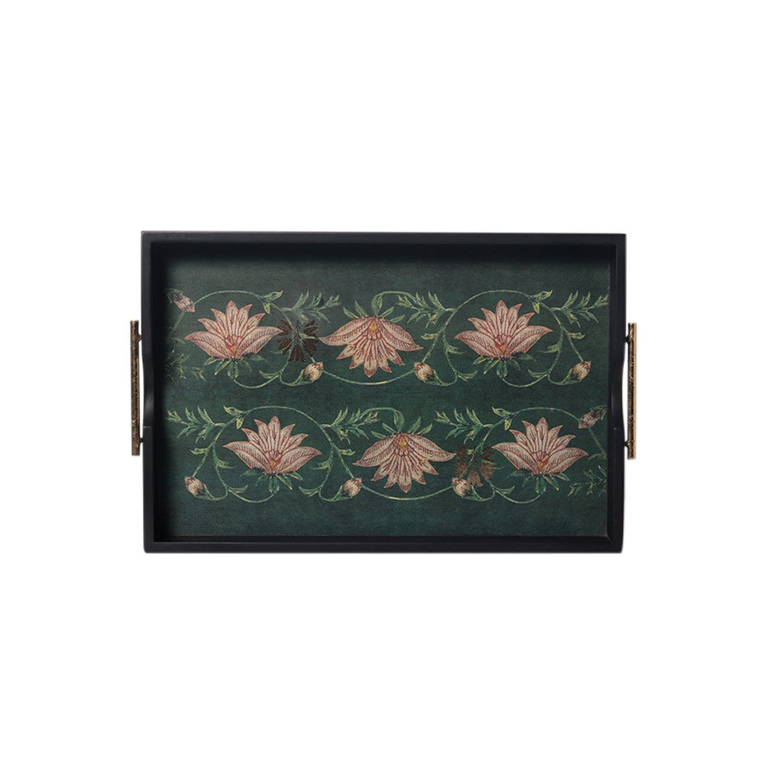 Aafiya Collage Tray - Large in Wood