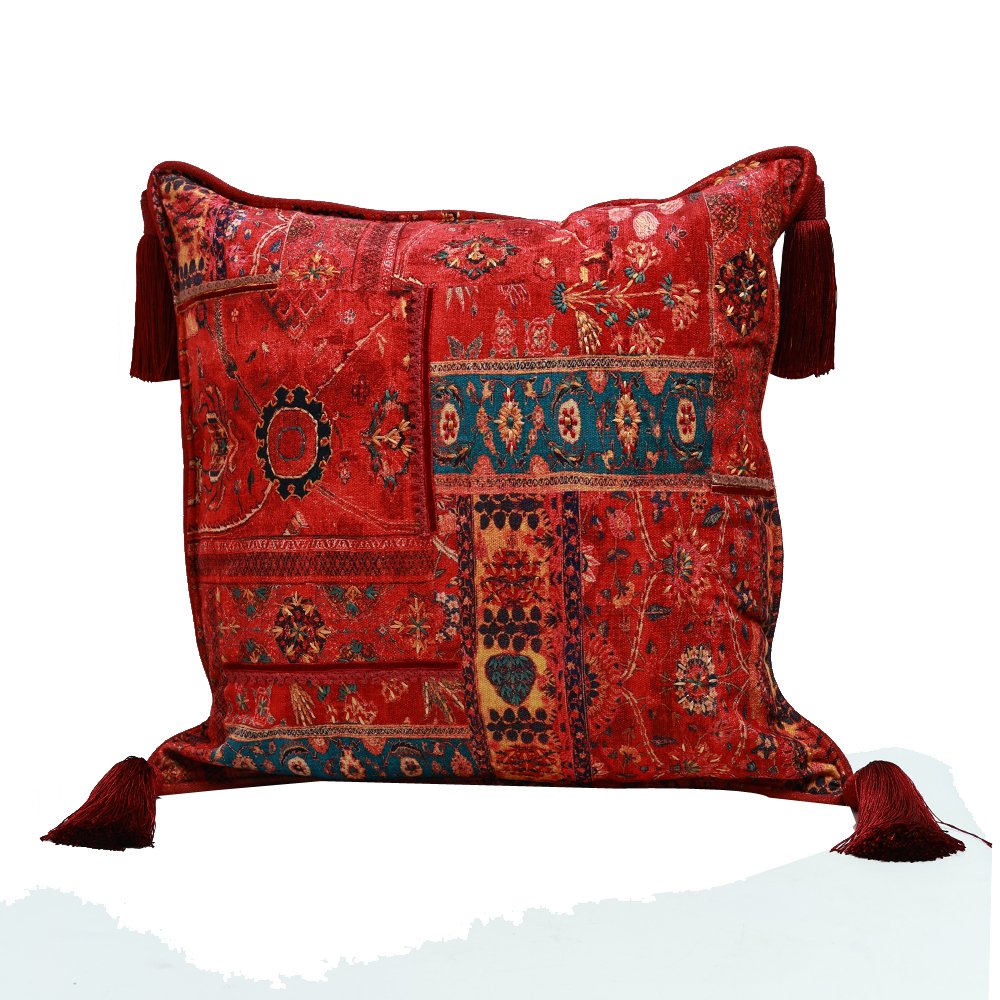 Kilim Cushion Cover - Red in Shanil 20&