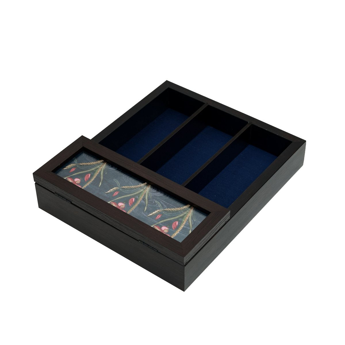 Odyssey Vanya Cutlery Box Cover in Blue